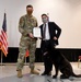 Military Working Dog retirement at Aviano