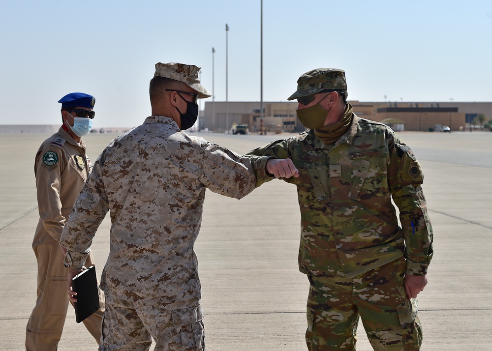 MARCENT commander visits Prince Sultan Air Base