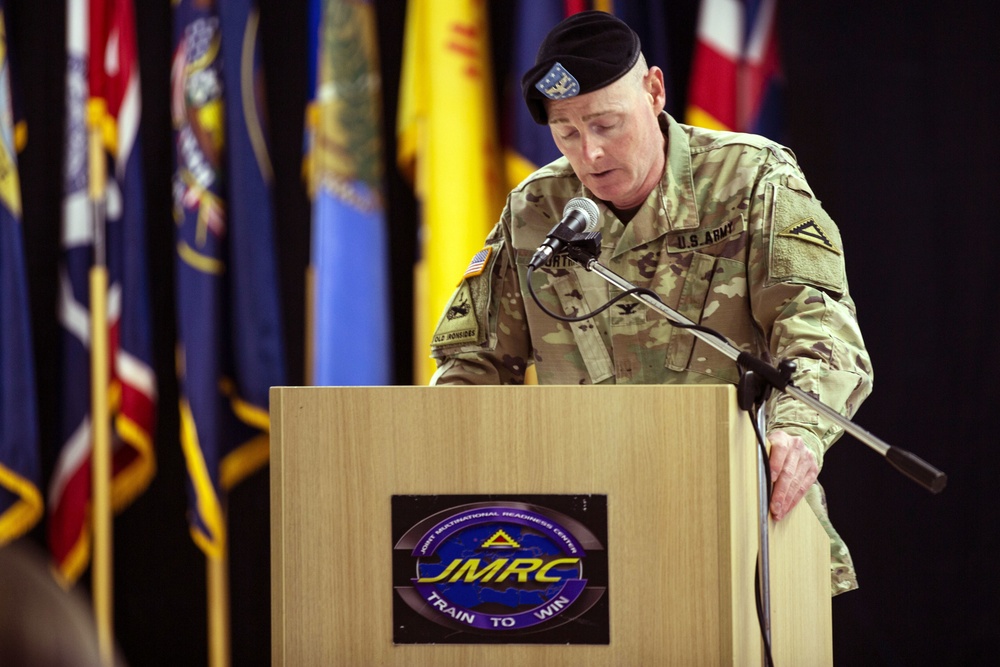 Col. Anthony Murtha assumes command of JMRC