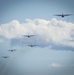103rd Flies Five-ship C-130 Formation