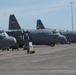 103rd Flies Five-ship C-130 Formation