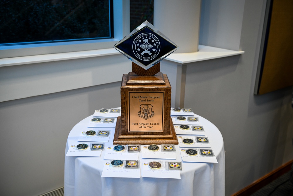 Display honors first sergeant council's award-winning year