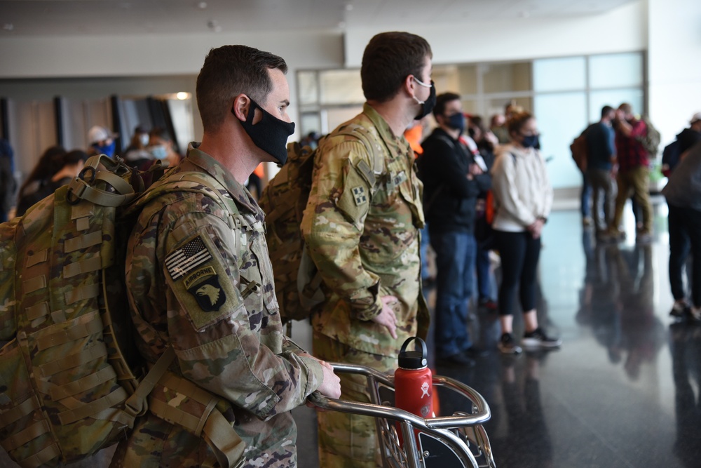 1-211th ARB Soldiers Return from Deployment