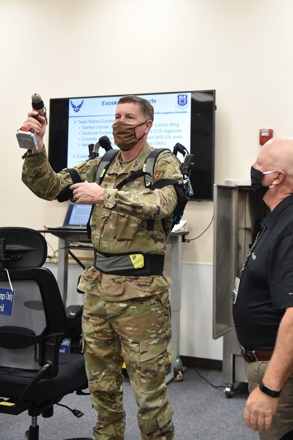 Exoskeleton Assessment Effort at Robins Ergonomics Program Office