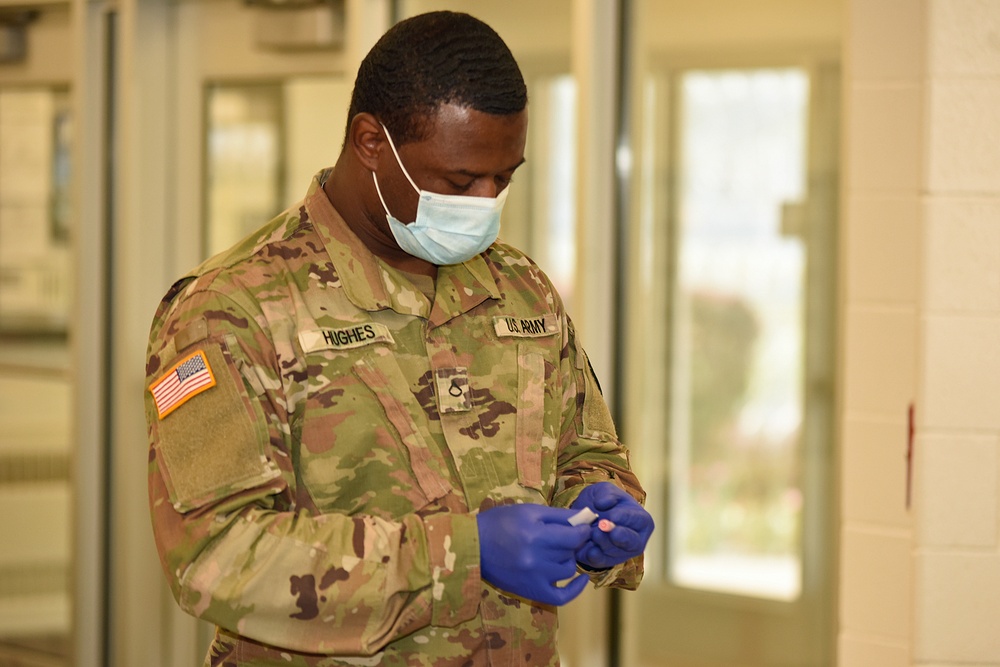 Michigan National Guard provides testing for MDOC