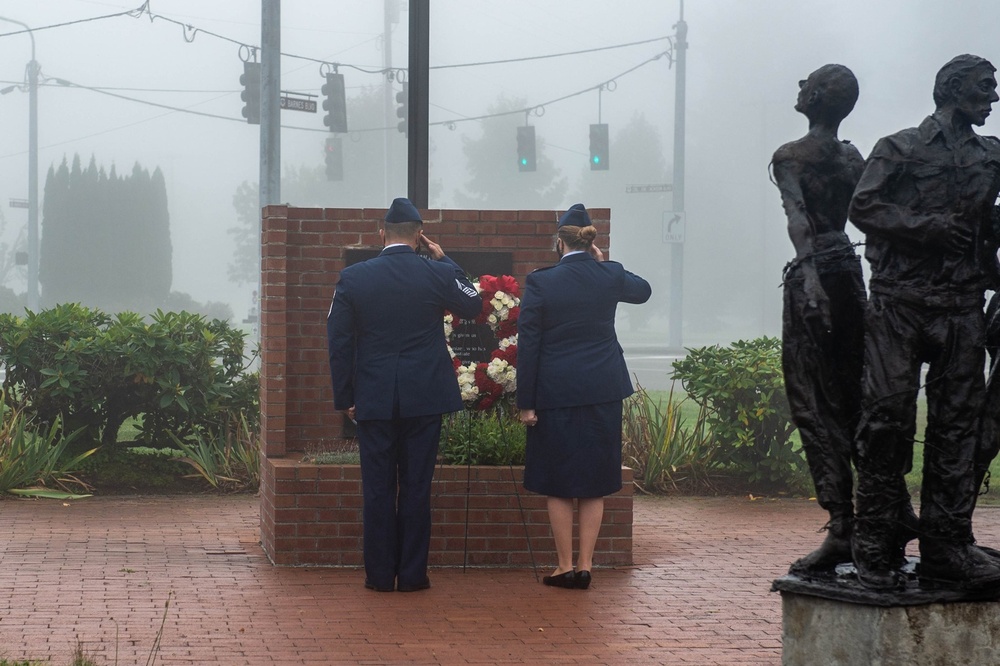 Team McChord honors POW/MIA Remembrance Day