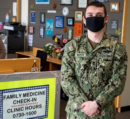 I am Navy Medicine - and Junior Sailor of the Quarter - HM2 William Wolff