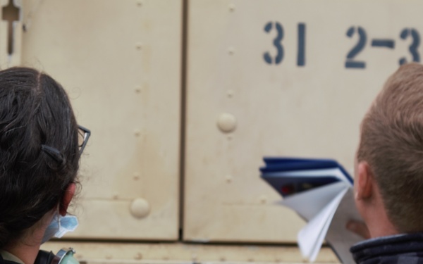 U.S. Airmen rehearse air load operations at Hunter Army Airfield