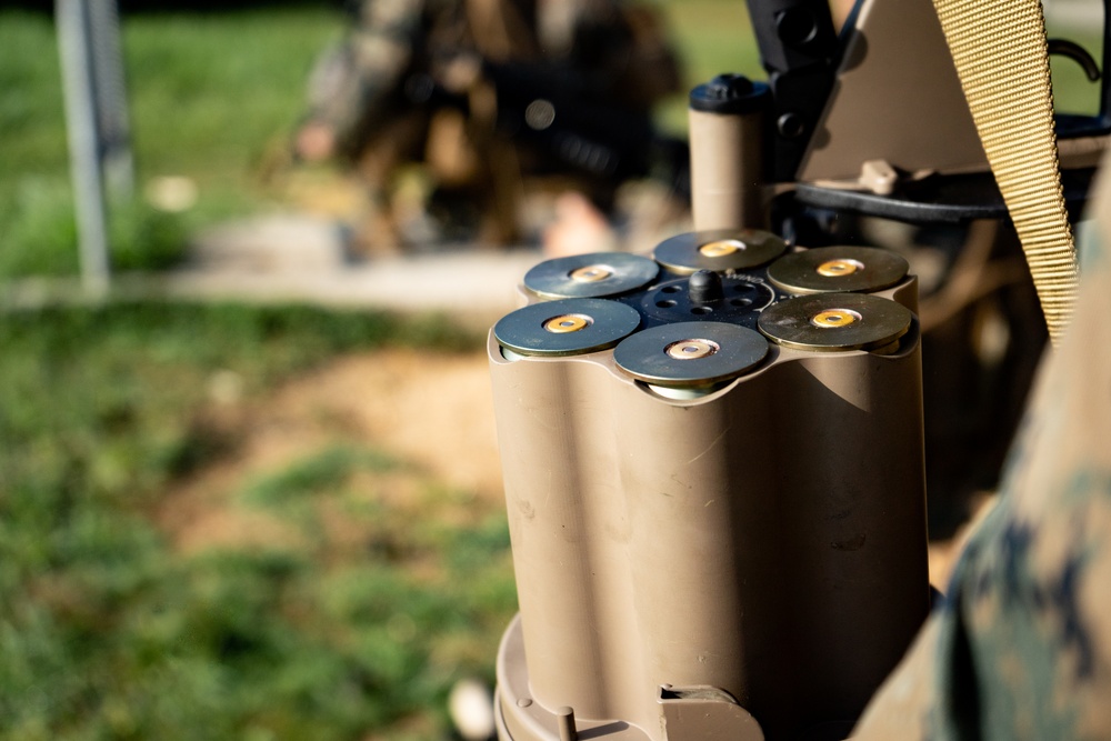 3rd Law Enforcement Battalion conducts live fire range