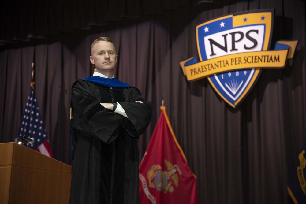 Marine Corps’ Landmark PhD Program Celebrates First Technical Graduate