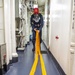 Sailors Aboard USS Germantown (LSD 42) Participate in a Damage Control Drill