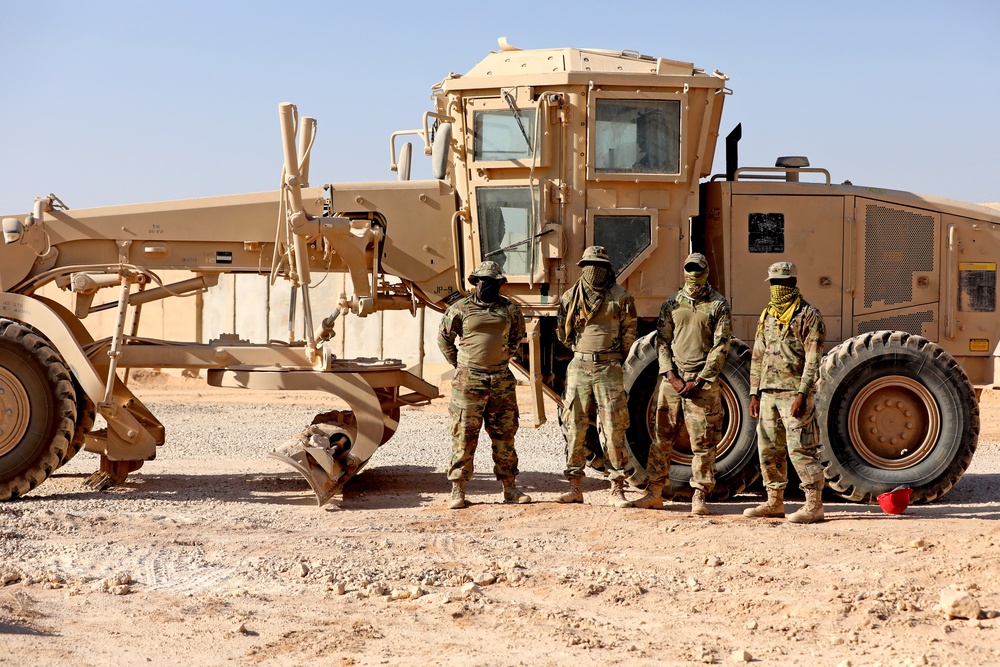 Smoothing AAAB roads with Louisiana Guardsmen