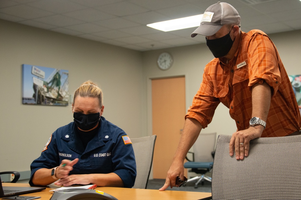 Coast Guard, NOAA update stakeholders on post Hurricane Sally marine environmental response