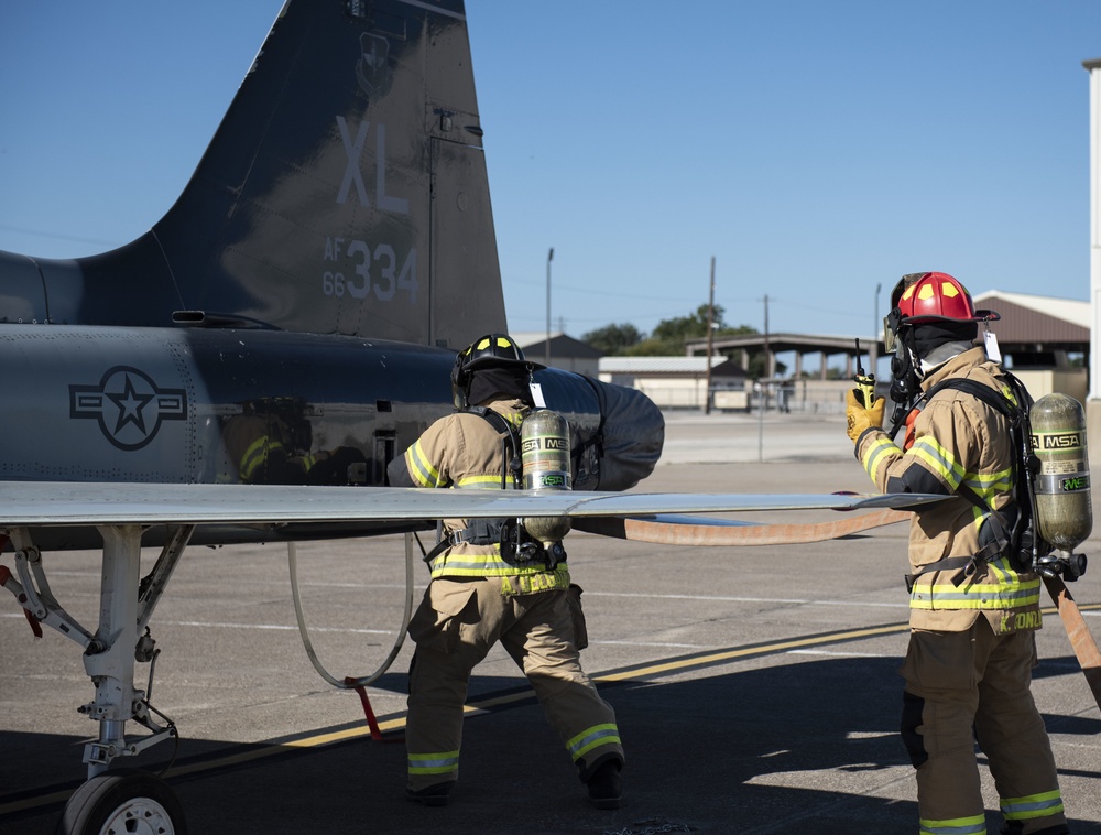 Laughlin Air Force Base Firefighter Training