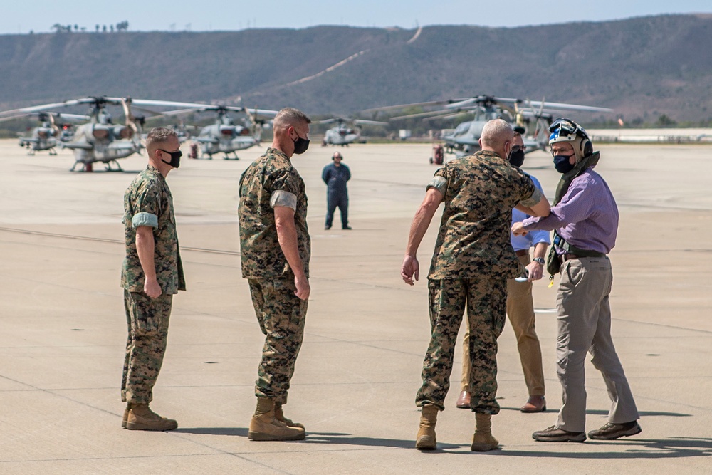 Secretary of Defense visits Camp Pendleton