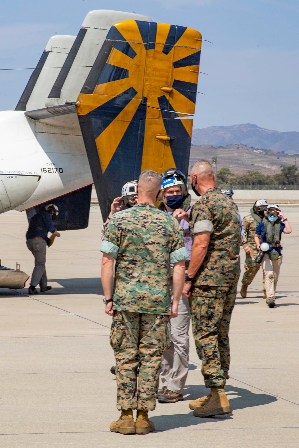 Secretary of Defense visits Camp Pendleton