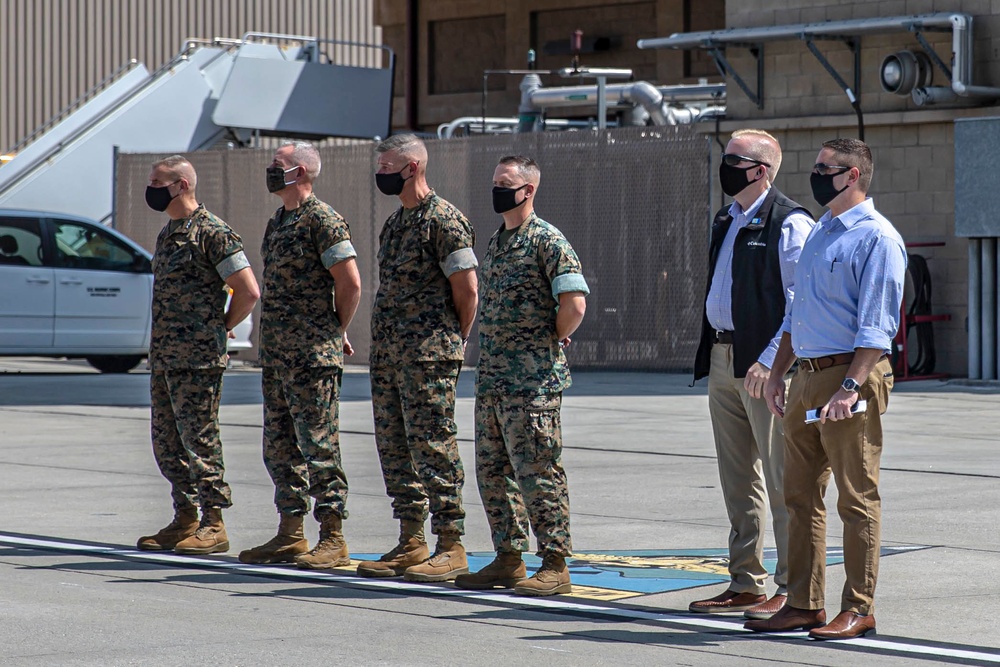 Secretary of Defense visits Camp Pendleton