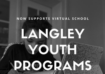 Langley Youth Programs assist children in the virtual learning domain