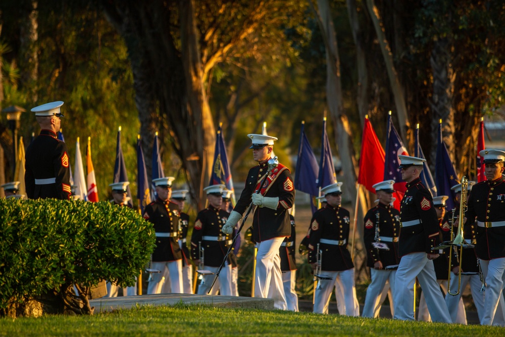 Camp Pendleton hosts the 78th Annual Evening Colors Ceremony
