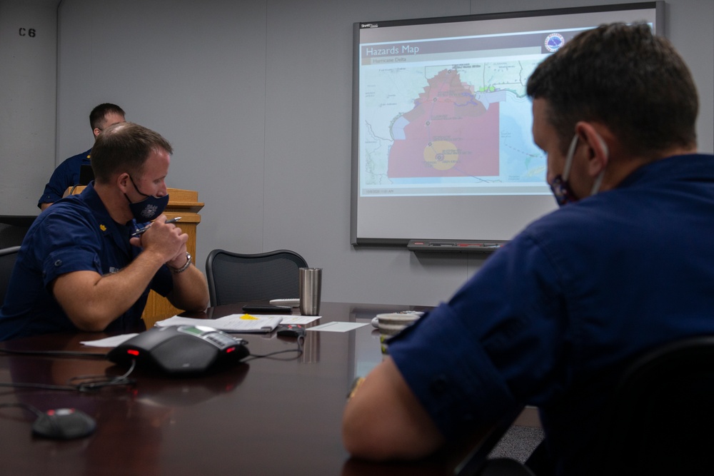 Coast Guard prepares for Hurricane Delta