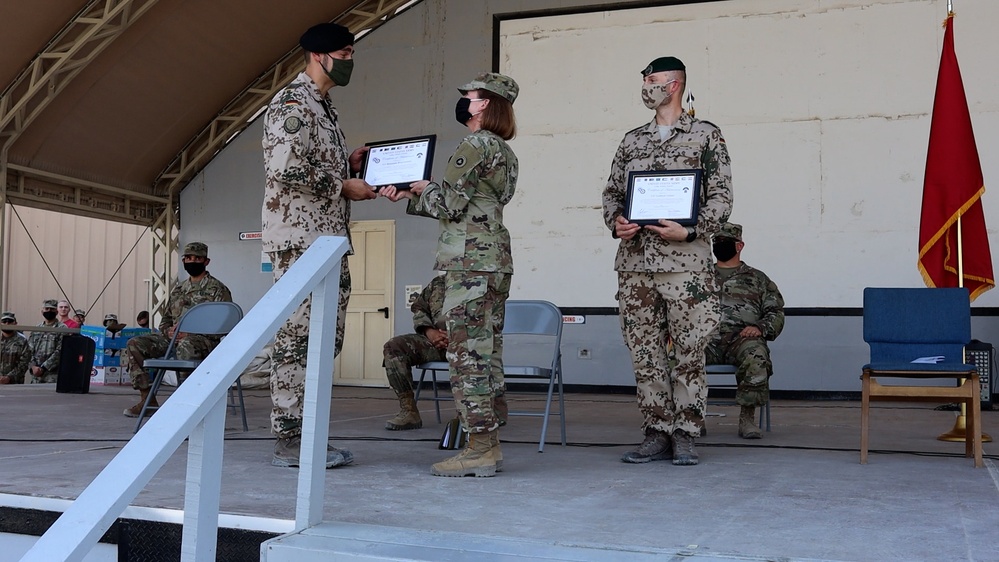 German Armed Forces Proficiency Badge Awards Ceremony 2020