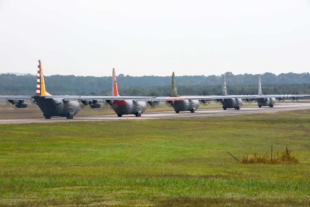 Air National Guardsmen participate in Little Rock AFB 65th Anniversary