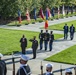 Minister of Defense of Romania Nicolae Ciuca Participates in an Armed Forces Full Honors Wreath-Laying Ceremony at the Tomb of the Unknown Soldier