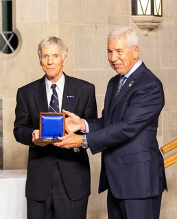 In a career that spanned four decades, Crocker receives Thayer Award