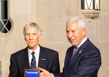 In a career that spanned four decades, Crocker receives Thayer Award