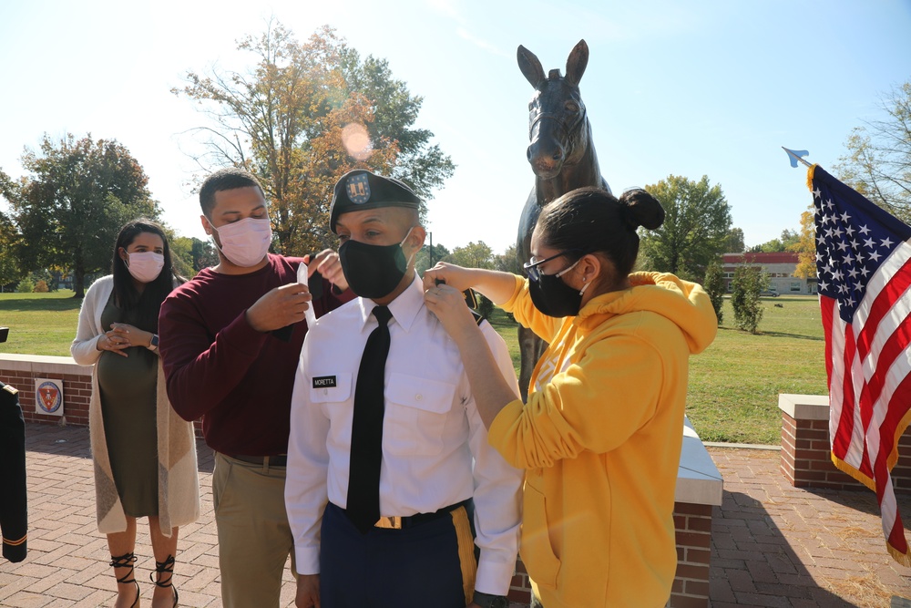 Maj. Moretta's Promotion Ceremony