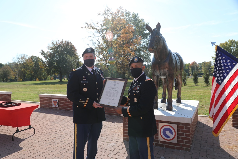 Maj. Moretta's Promotion Ceremony