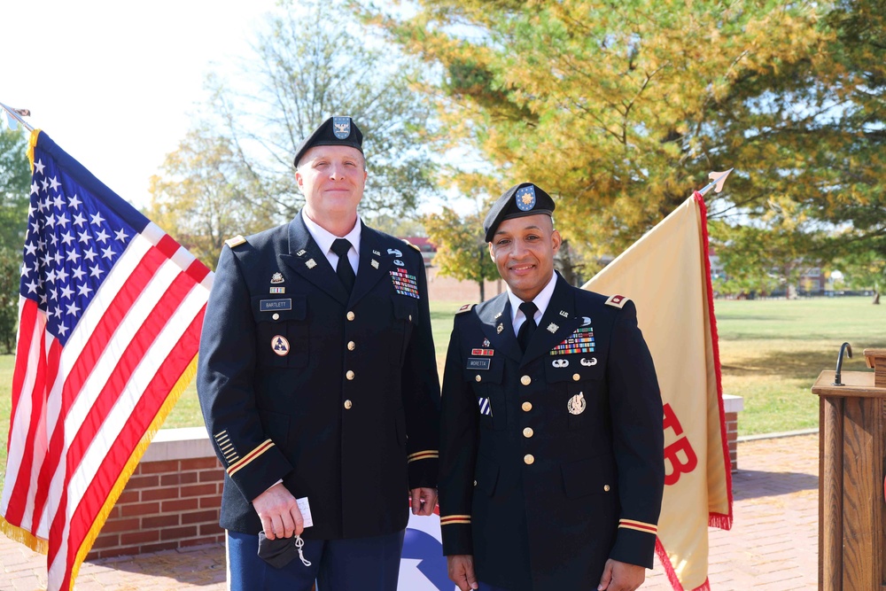 Maj. Moretta's Promotion Ceremony