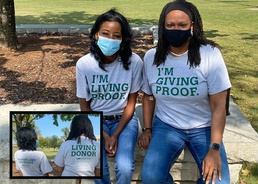 AMCOM employee participates in organ donation program, providing recipient new lease on life