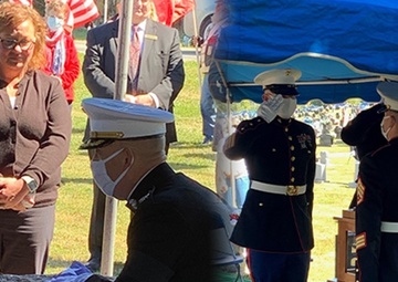 An overdue homecoming: 77 years later, Marine finds his way home