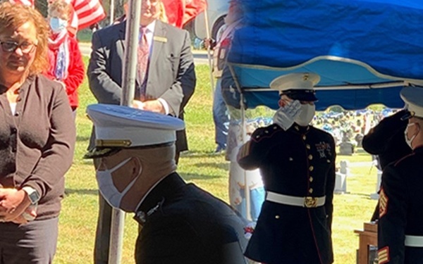 An overdue homecoming: 77 years later, Marine finds his way home