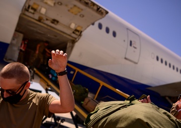 Airmen ROM at Travis AFB, slow the spread of COVID in theater