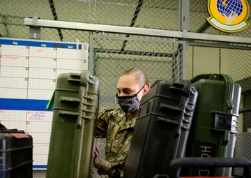 Airmen ROM at Travis AFB, slow the spread of COVID in theater