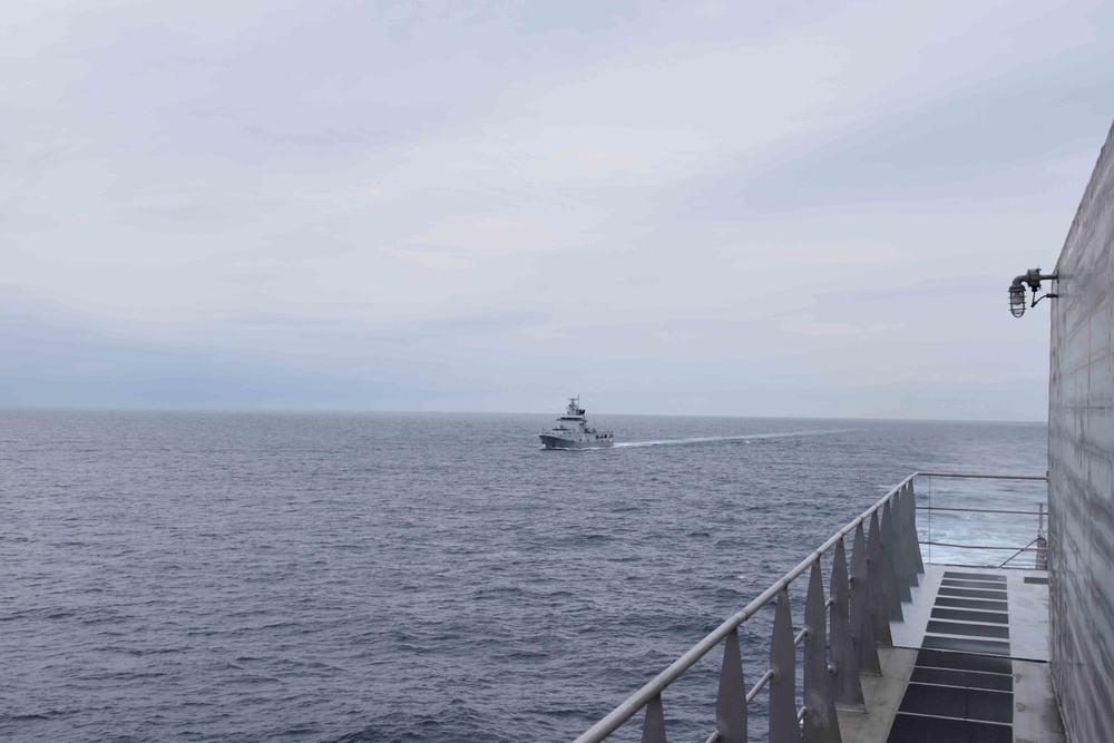 U.S.-Brunei exercise together at sea during CARAT Brunei 2020