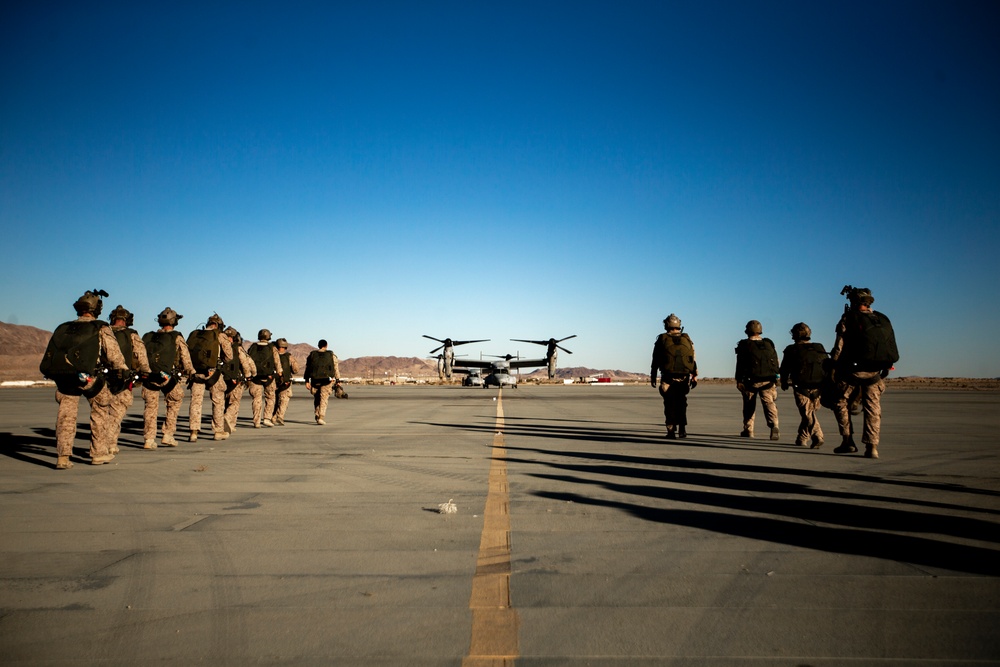 3d Reconnaissance Battalion Conducts Jump Operations During SLTE 1-21