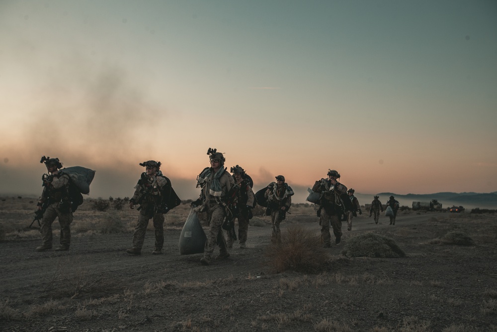 3d Reconnaissance Battalion Conducts Jump Operations During SLTE 1-21