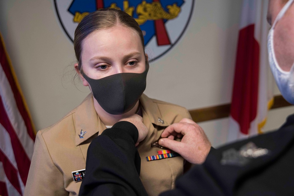 CSG7 pins new Information Warfare Specialists