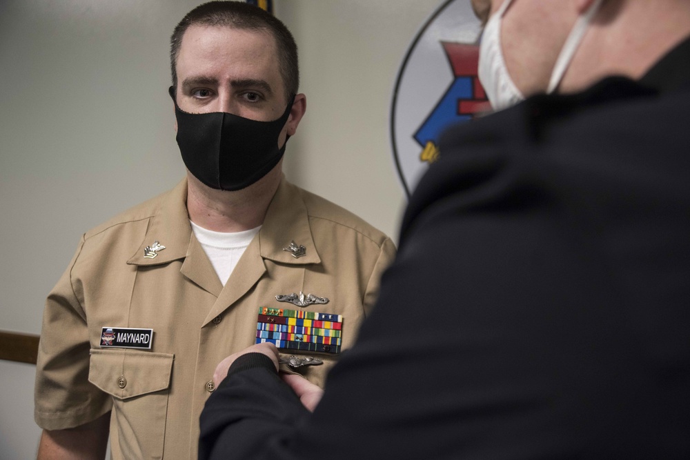 CSG7 pins new Information Warfare Specialists