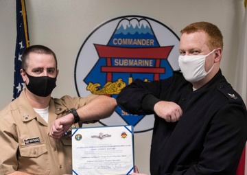 CSG7 pins new Information Warfare Specialists