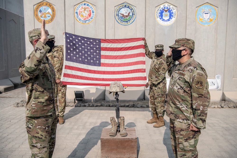 ADAB CC administers oath to new USSF officer
