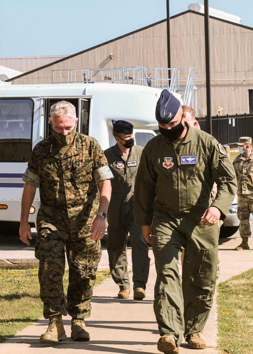 USCENTCOM Commander Visits Shaw AFB