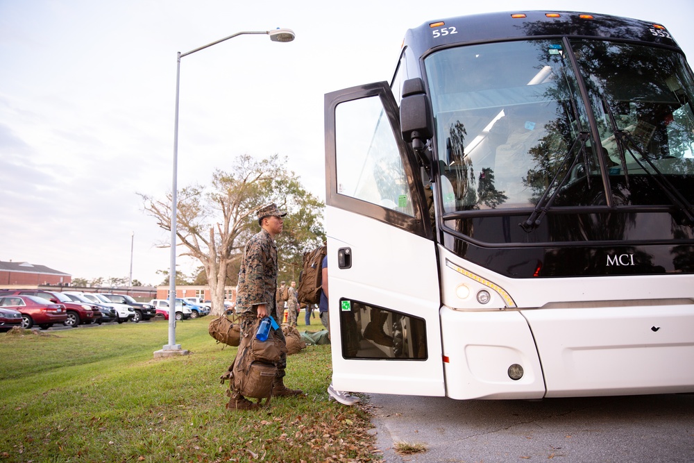 II MEF Marines Depart for MEFEX 21.1