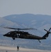 Montana HH-60 Blackhawk helicopter conducts hoist training.
