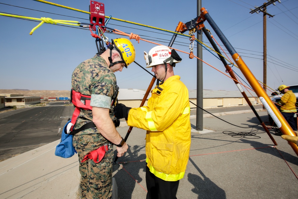 FES does Swift Water Rescue Training