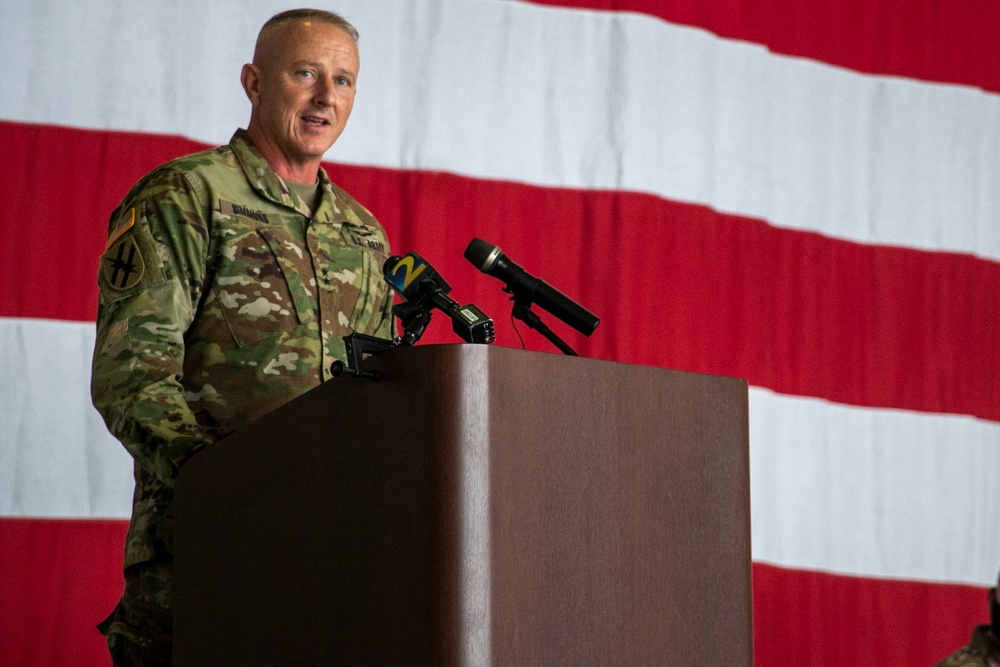 Georgia Army National Guard Change of Command Ceremony