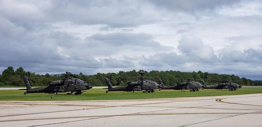 South Carolina National Guard 1-151st ARB and 2-263rd ADA conduct  joint-training event in Oconee County